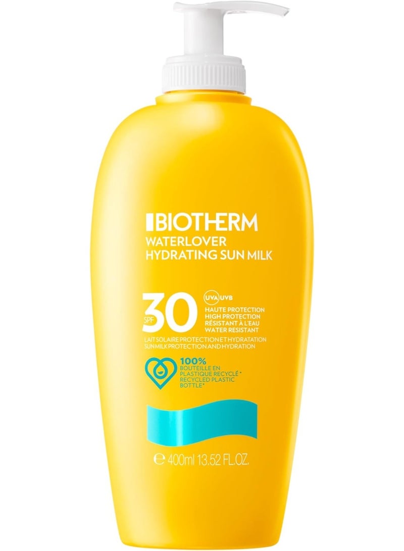 Biotherm Waterlove Moisturising and Protecting Sun Milk SPF30 400ml - Image 1